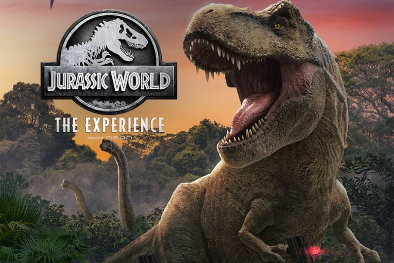 El panorama continúa en Santiago, ofreciendo una experiencia única para los amantes de los dinosaurios. Créditos: Jurassic World The Experience.