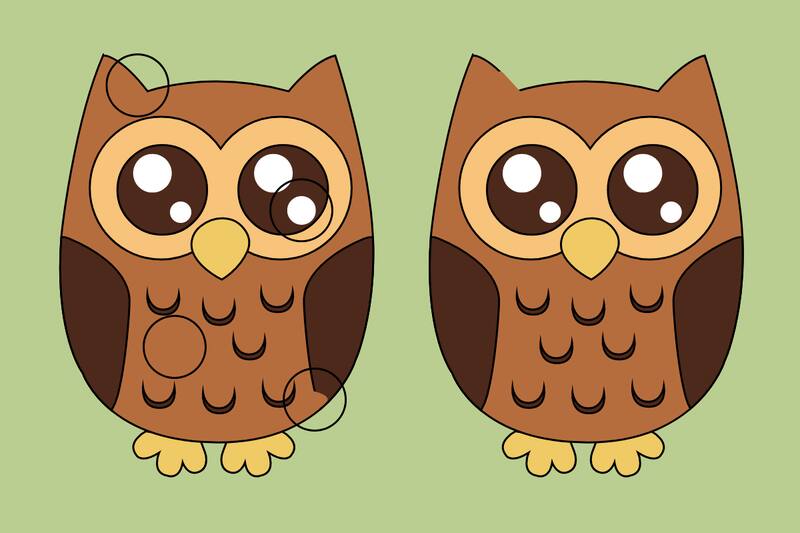 Estas son las diferencias que habían entre los búhos.