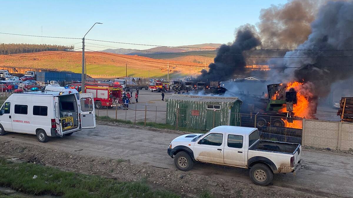 Comunidad mapuche de Temucuicui niega participación en atentado a camiones en Angol