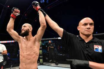 UFC Vegas 11: El brutal nocaut que dio el triunfo a Khamzat Chimaev en 17 segundos