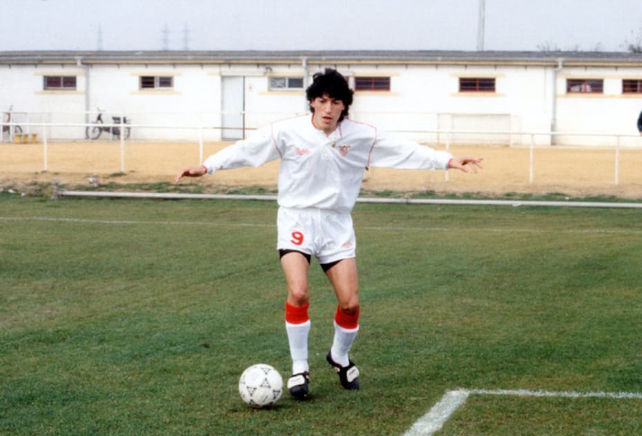 en el Sevilla. Foto: Fútboldeayer