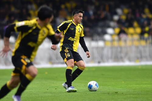 El jugador que fue campeón con Coquimbo Unido fue visto en las dependencias de la UC. Foto: Agencia Aton.