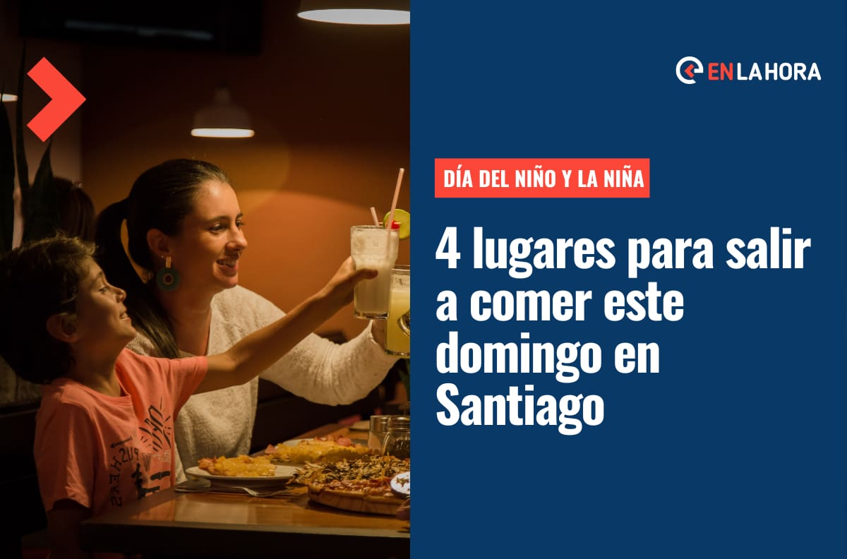 Día del Niño y la Niña: 4 lugares a los que puedes ir a comer este domingo en Santiago
