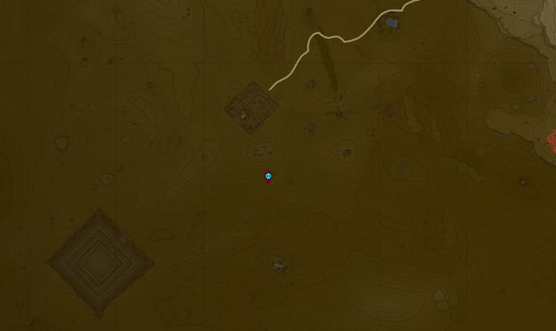 Ubicaciones octorok del tesoro.