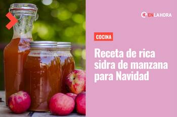 Receta de sidra de manzana: Descubre cómo hacer esta rica preparación casera ideal para Navidad