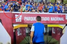 VIDEO | Resistido por la hinchada de la U: así se retiró Paqui Meneghini del Estadio Nacional