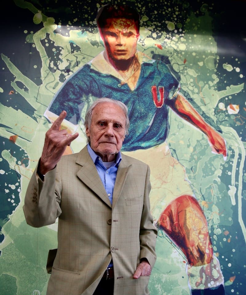 Histórico de la U falleció a los 95 años. Foto: @udechile.