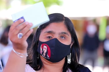 Fabiola Campillai anunció su apoyo a Gabriel Boric en la segunda vuelta