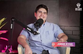 Jorge Rivas, el "Niño Poeta", contó que ya no lo es más y que es una persona "muy relajada"
