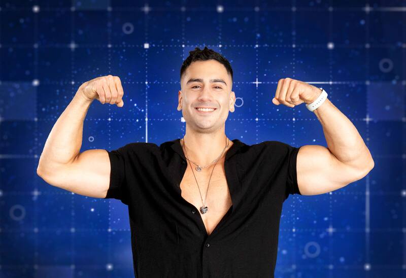 El personal trainer se definie un conquistador innato. Créditos: Canal 13