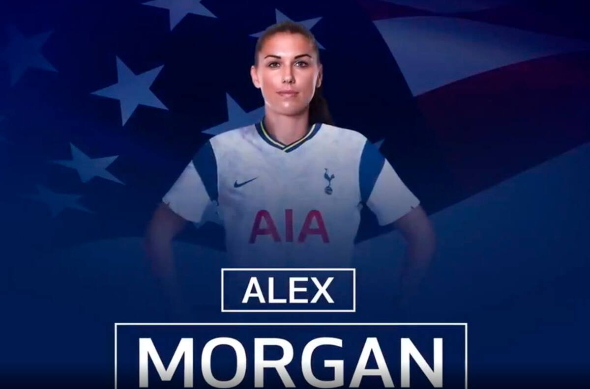 ¡Bombazo! Tottenham le dio la bienvenida a Alex Morgan