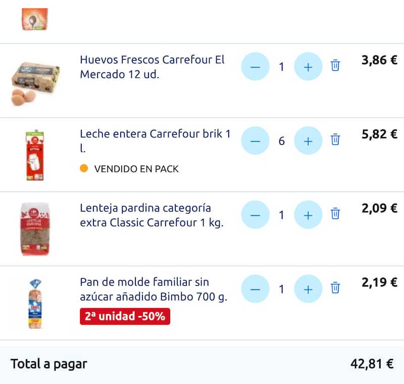 Haciendo la conversión, en pesos chilenos, el costo de la compra fue de poco más de $45.000.