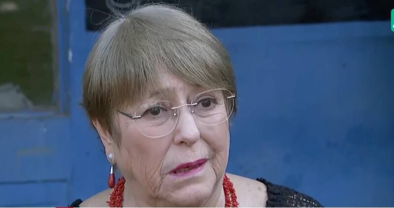 Michelle Bachelet se refirió al Caso Monsalve. (Captura: Mega).