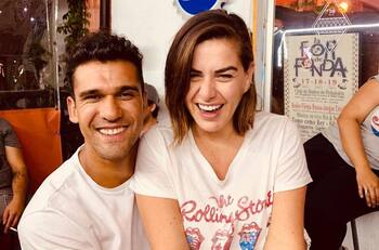 Íngrid Cruz compartió romántica postal junto a su pololo, Ignacio Roco