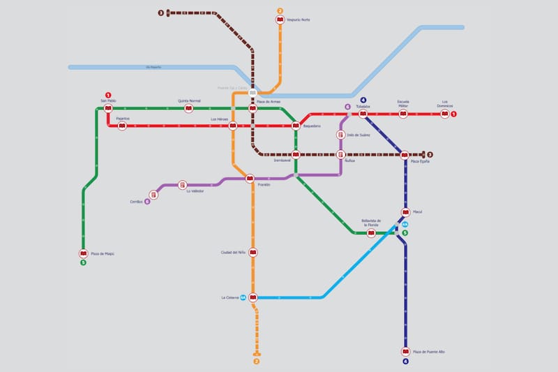 Estas son las estaciones de Metro de Santiago que cuentan con Bibliometro.