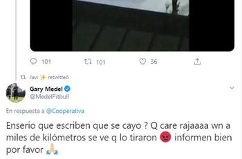 Gary Medel se enojó con medio nacional: "Informen bien, por favor"