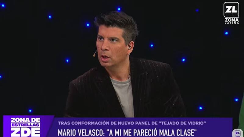 Mario Velasco en "Zona de Estrellas". Pantallazo: Zona Latina