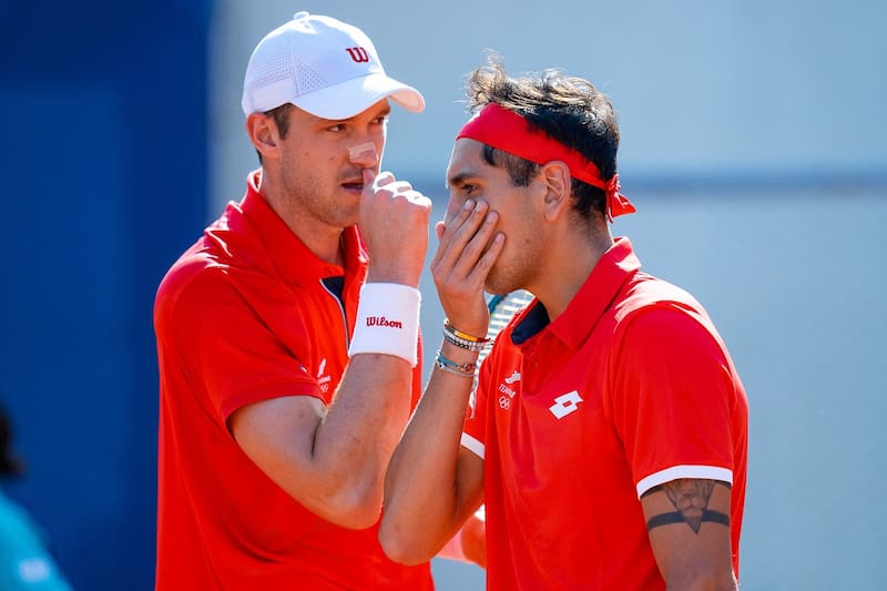 no jugaron la serie por Copa Davis. Foto: Team Chile