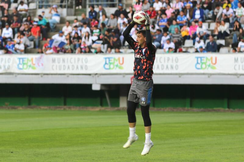 Nicolás Peranic ha recibido 16 goles en los 13 partidos que ha disputado entre Copa Chile y torneo nacional.