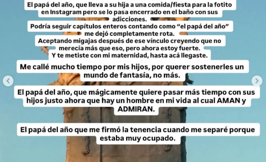 La actriz aseguró que se cansó de permanecer en silencio.