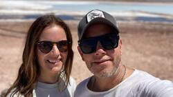 José Miguel Viñuela y Constanza Lira viven una especial luna de miel