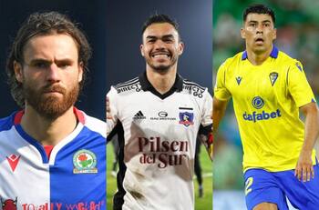 Los diez jugadores chilenos que podrían cambiar de club en enero en el fútbol internacional