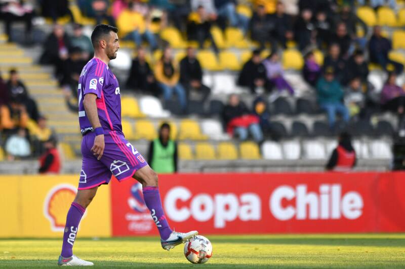 Fabricio Formiliano llegó como bombero a la U tras la lesión de David Retamal. Foto: Aton.