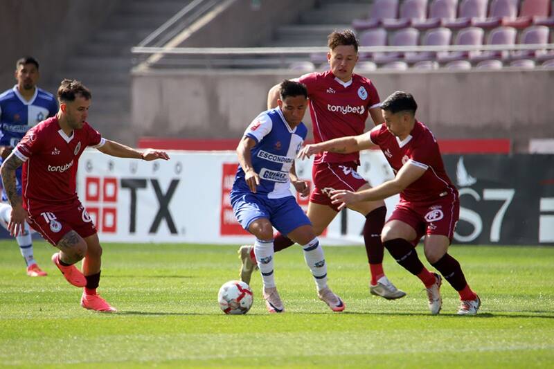 venció a Antofagasta en la reanudación del torneo de Primera B. Ahora, eso sí, podría perder a uno de sus elementos. Foto: Campeonato Chileno.