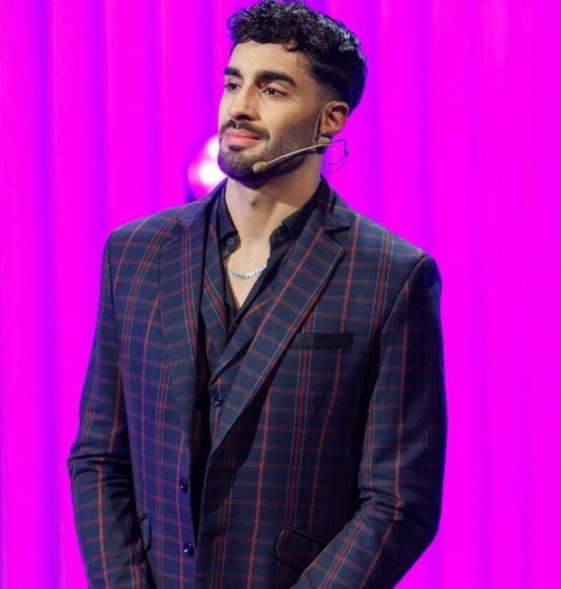 Jorge Aldoney en la animación del certamen. Créditos: Instagram