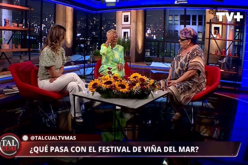 Paty Maldonado, Pancha Merino y Raquel Argandoña en "Tal Cual"/ TV+