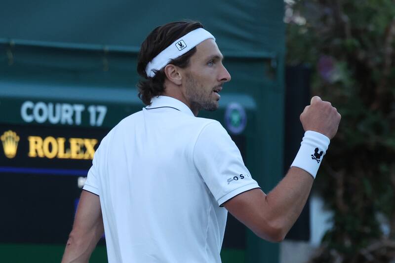 Acabó con las ilusiones de Garin en Wimbledon. EFE