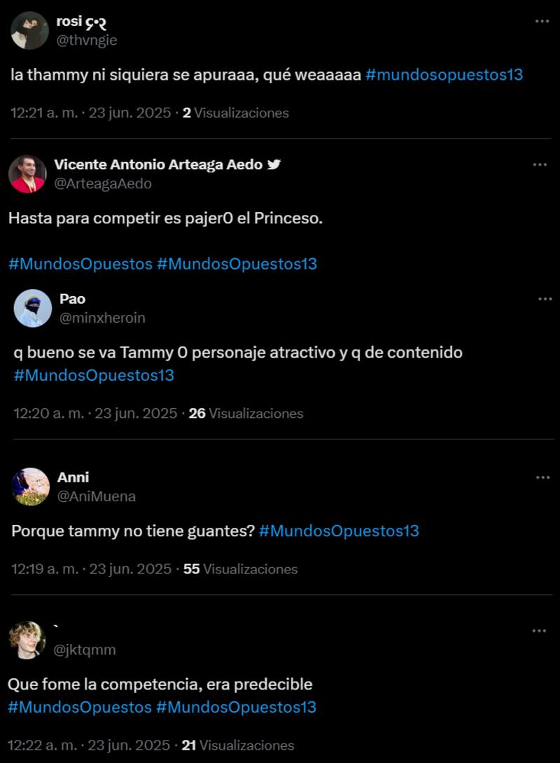 Alguna de las reacciones que dejó el último episodio del reality.