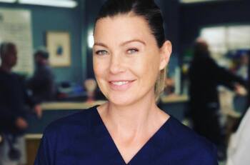 Ellen Pompeo compartió video en los camarines de "Grey's Anatomy" por las grabaciones de la temporada 18