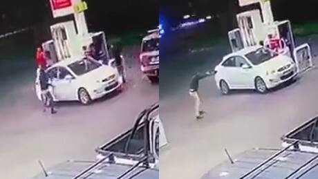 VIDEO | Funcionario PDI repelió asalto a balazos en bencinera: Uno de los delincuentes resultó abatido