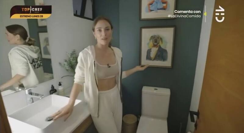 El baño de Kika Silva.