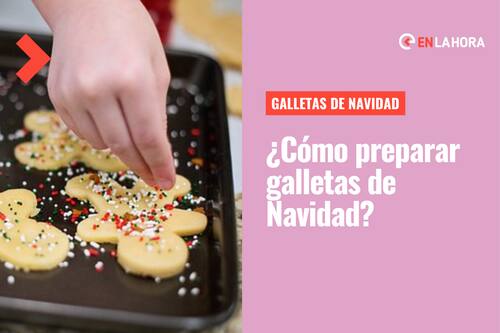 Receta de galletas de Navidad: ¿Cómo prepararlas en casa para Nochebuena?