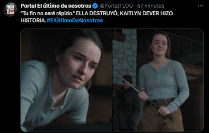 Kaitlyn Dever tomó el difícil reto de interpretar a Abby.