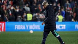 No todo brilla en el Real Betis: Aseguran que jugador está indignado con Manuel Pellegrini