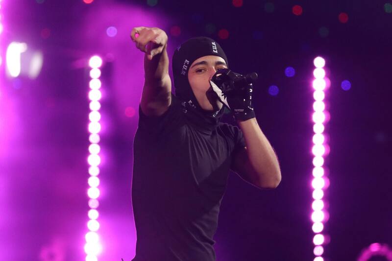 se lució en la Quinta Vergara con sus grandes éxitos. Foto: ATON.