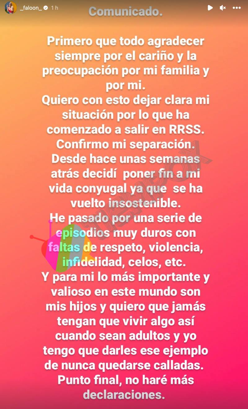 Revela los motivos de su quiebre con Jean Paul Pineda