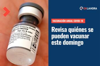 Vacunación anual Covid-19 | Revisa quiénes pueden recibir la vacuna bivalente este domingo 30 de octubre
