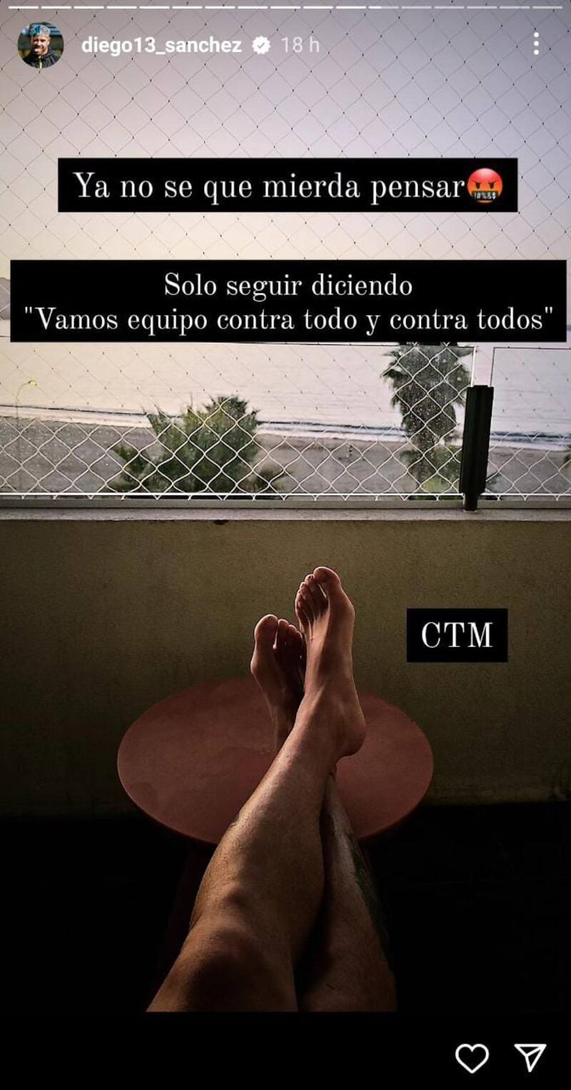 El meta hizo su descargo en Instagram.