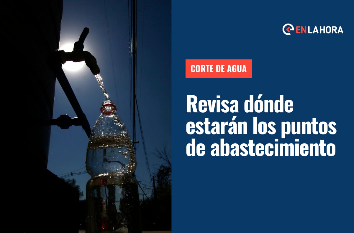 Corte de Agua en Santiago: ¿Dónde estarán los puntos de abastecimiento este miércoles?