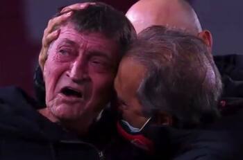 VIDEO: La emoción de Julio César Falcioni al clasificar con Independiente tras perder a su esposa