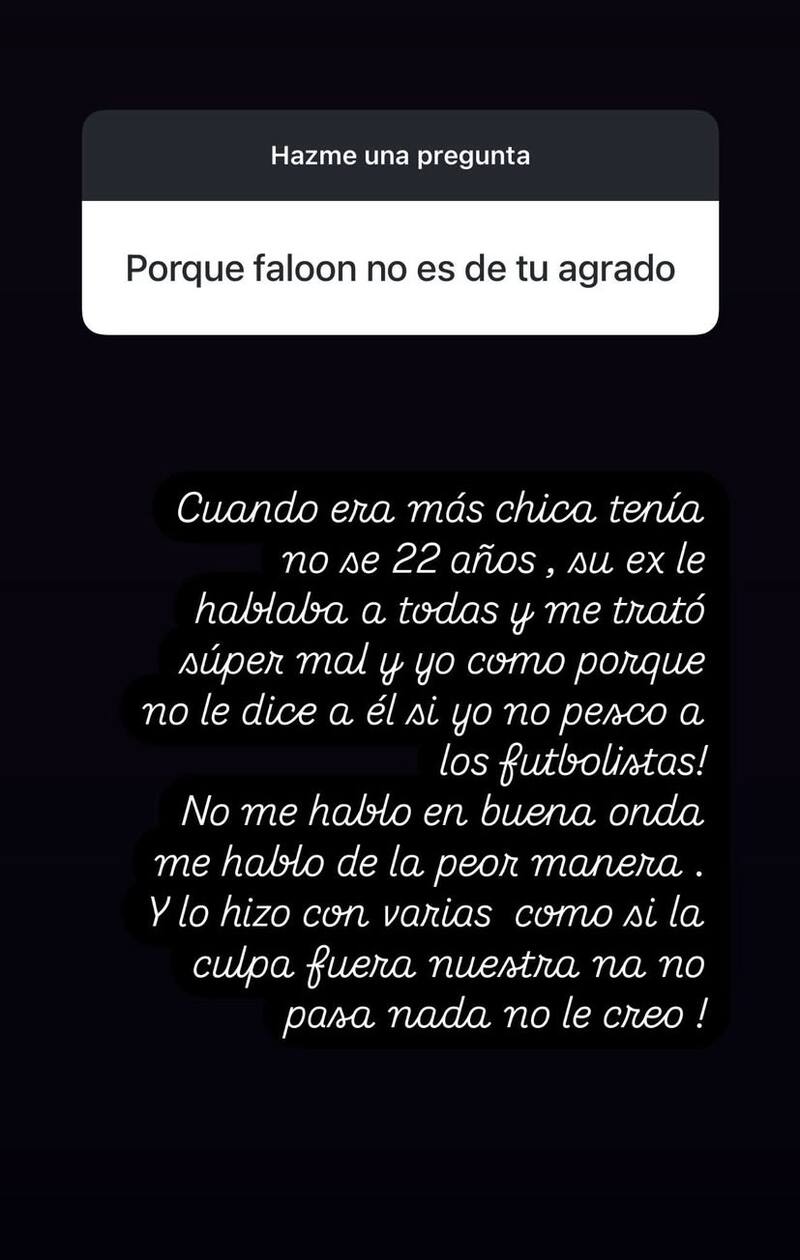 en picada contra Faloon Larraguibel.