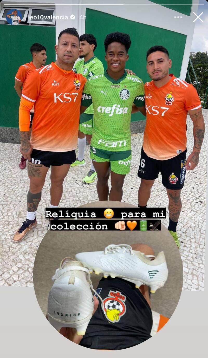 Leonardo Valencia y el gran regalo de Endrick.