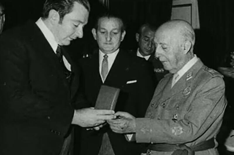 Francisco Franco gobernó a España por 35 años.
