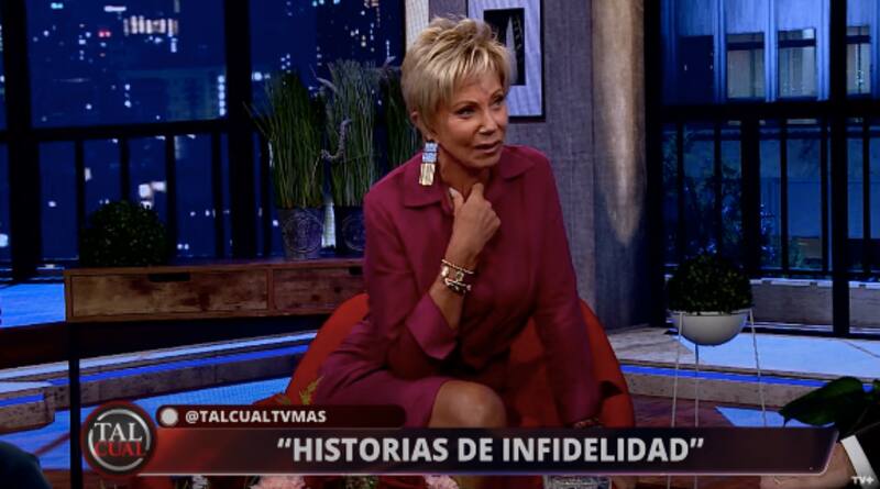 Raquel Argandoña en "Tal Cual". Foto: TV+.