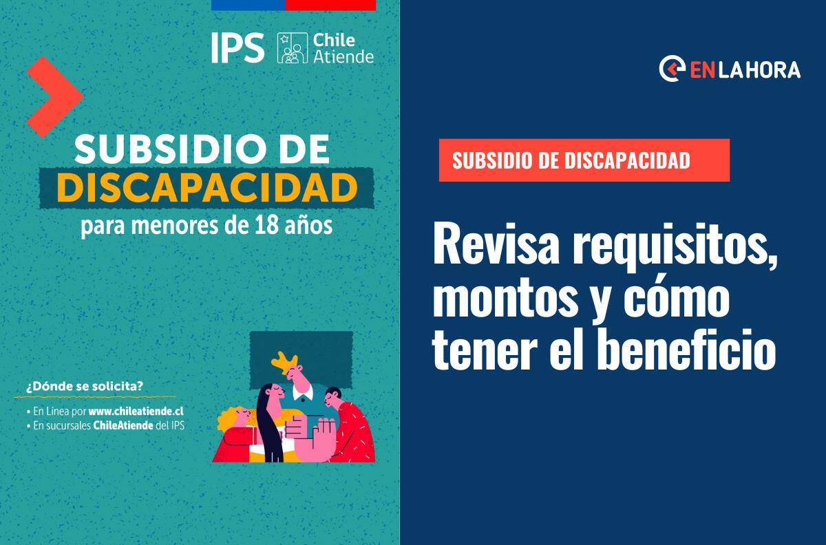 Subsidio de Discapacidad: ¿Cómo postular, cuánto dinero entrega y cuáles son los requisitos?