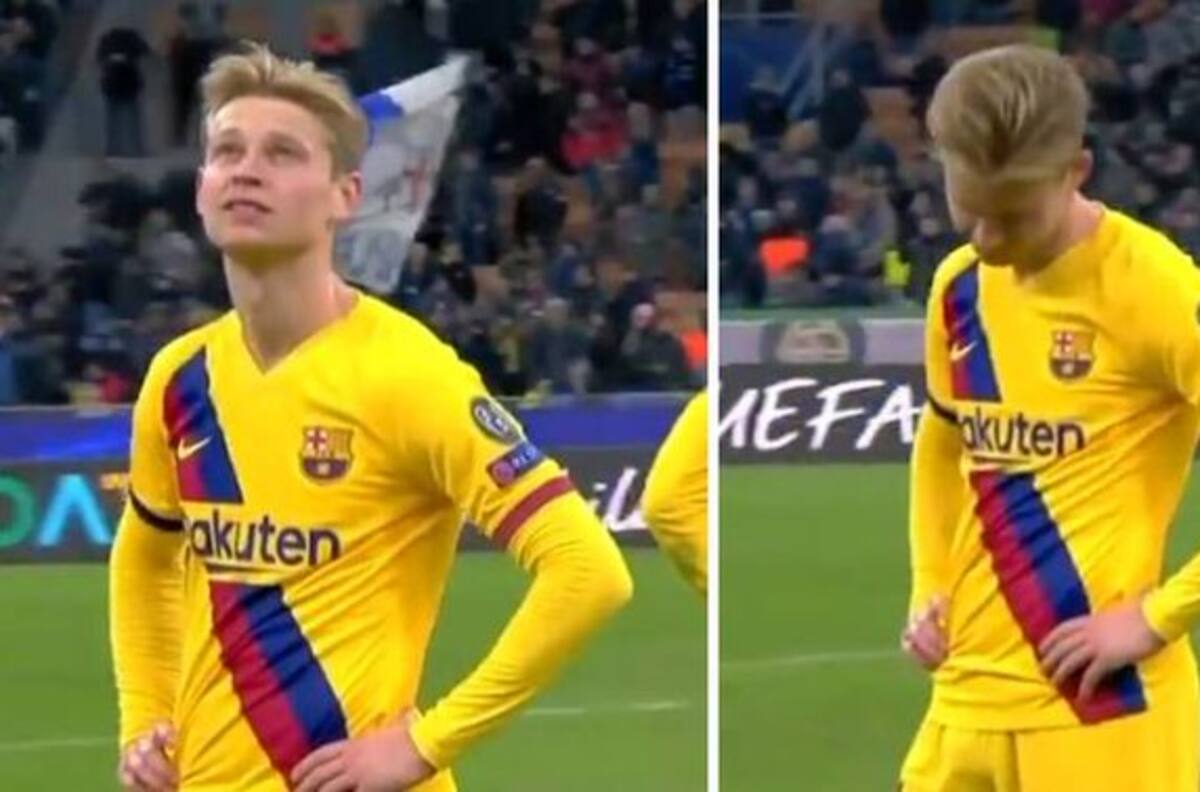 La fatal reacción de De Jong al enterarse de la eliminación del Ajax en Champions